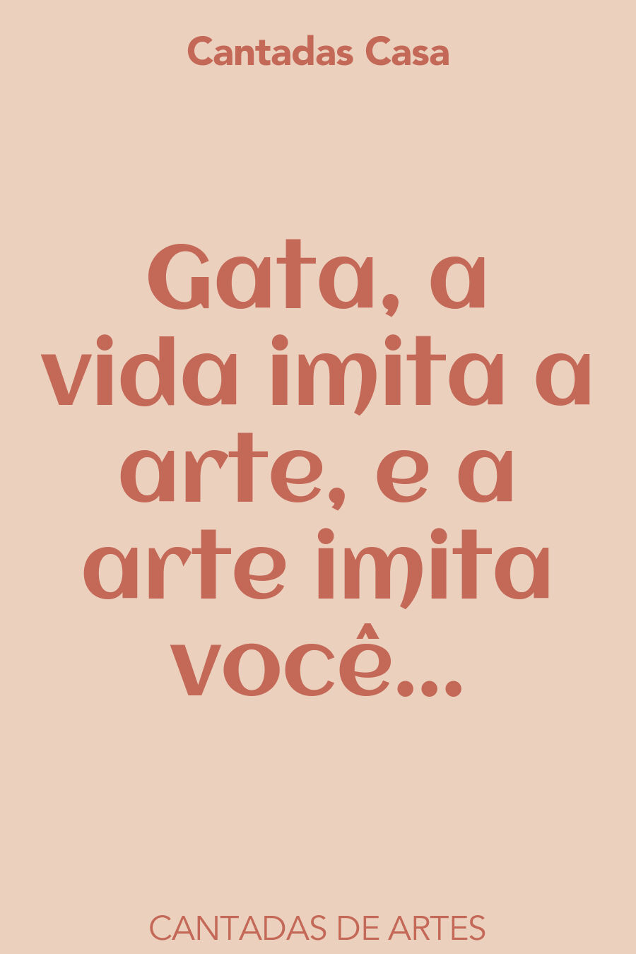 artes cantadas