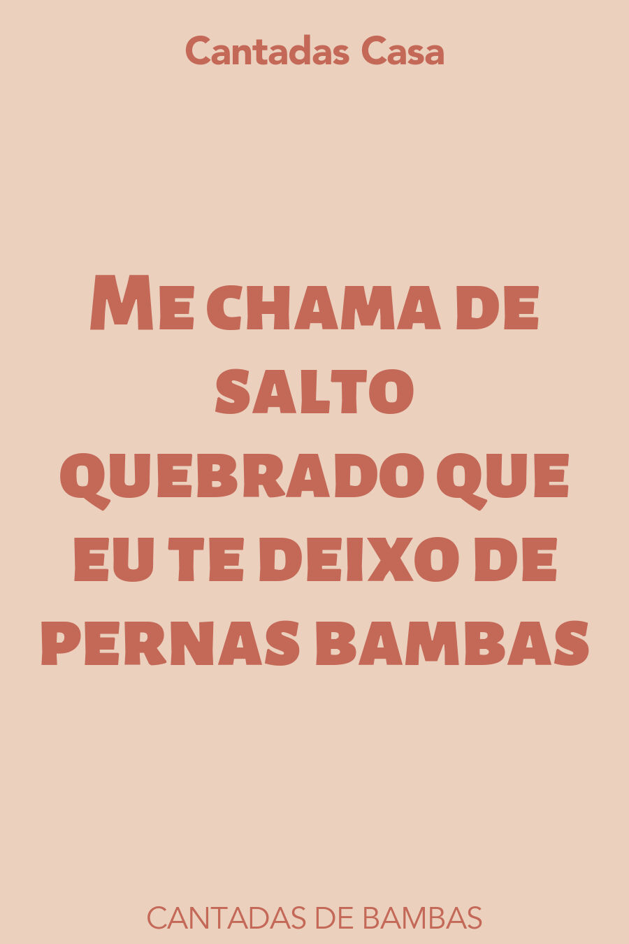 bambas cantadas