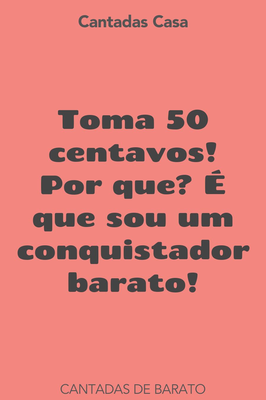 barato cantadas