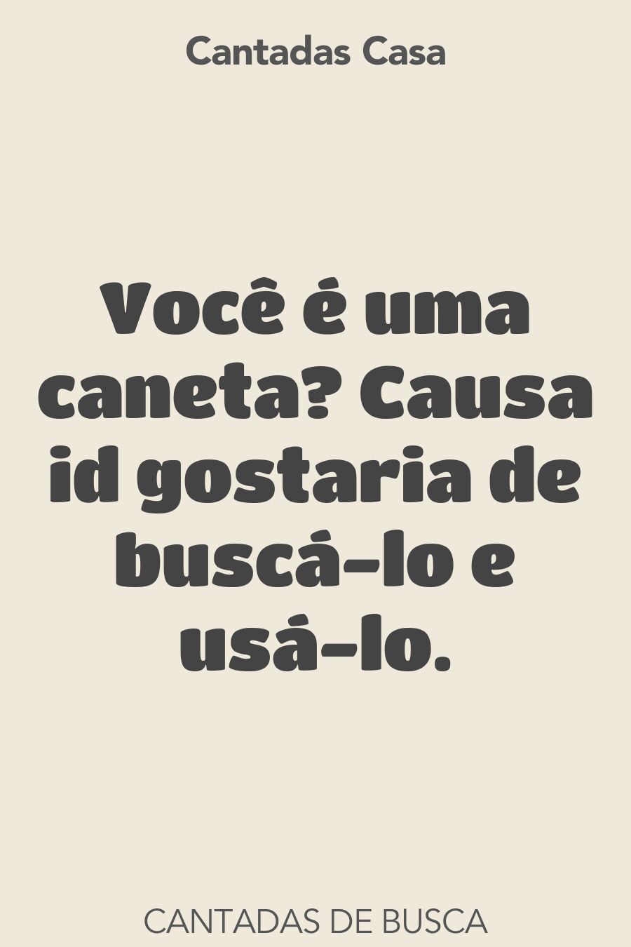 busca cantadas