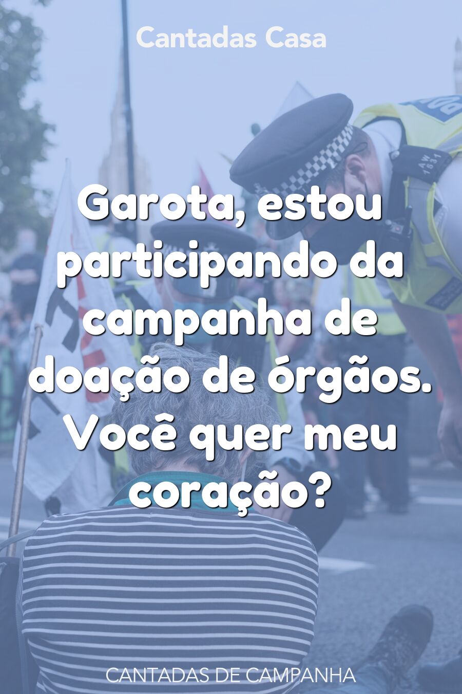 campanha cantadas