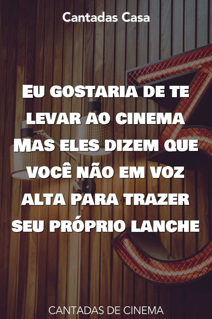 cinema cantadas