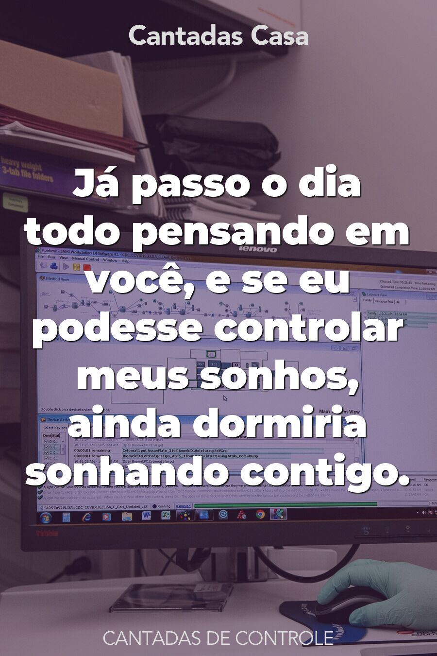 controle cantadas