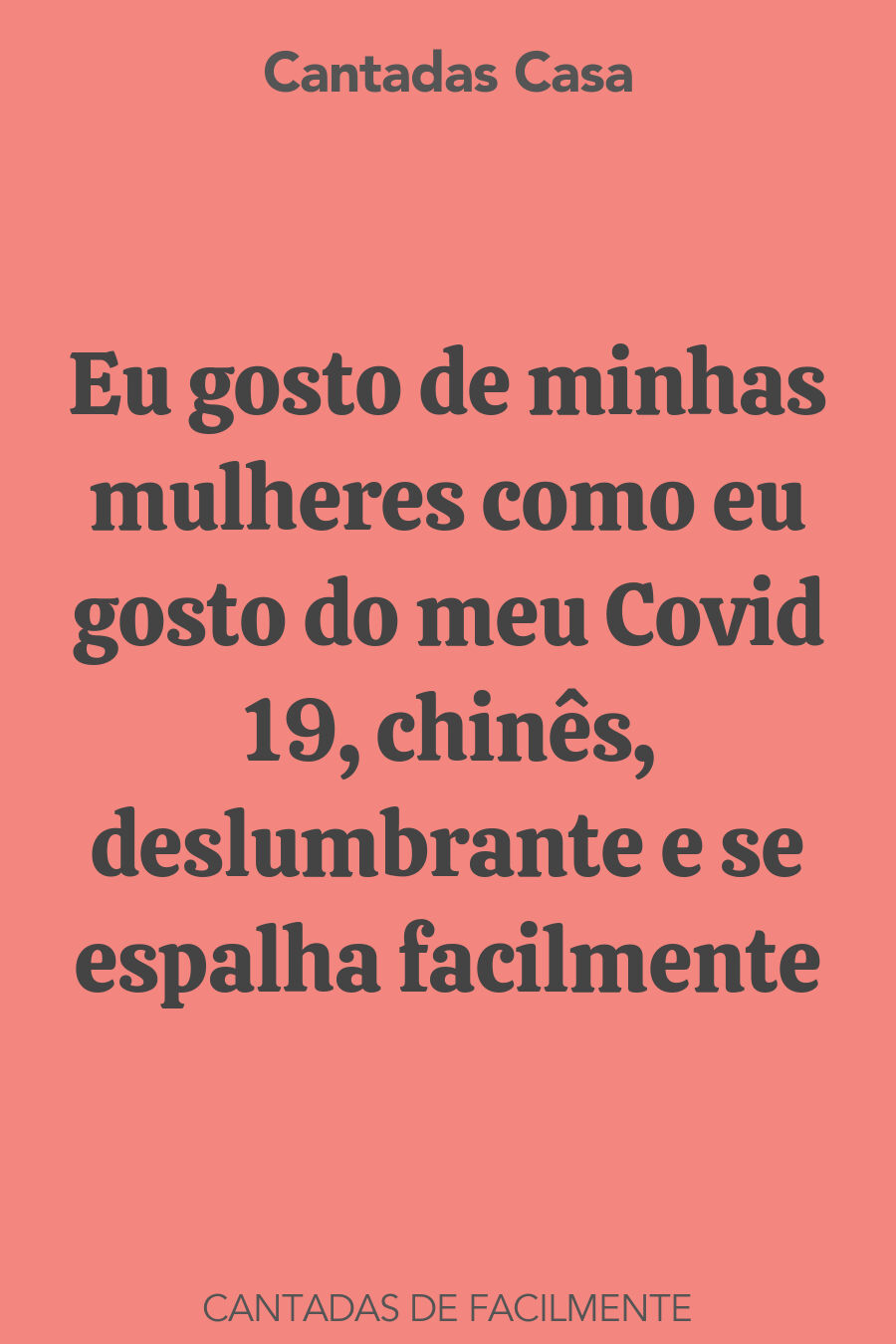 facilmente cantadas