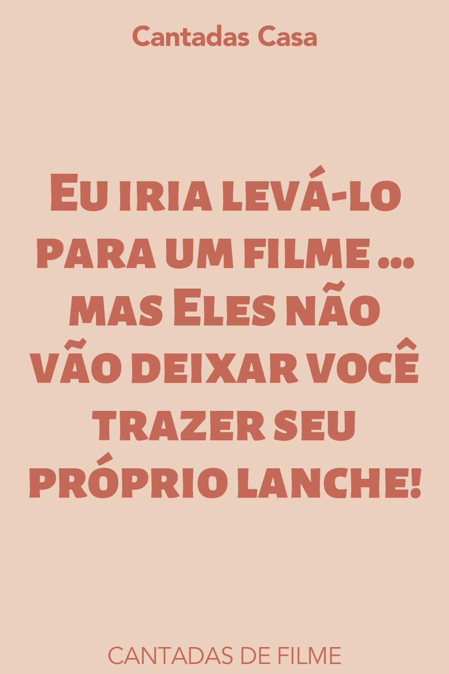 filme cantadas