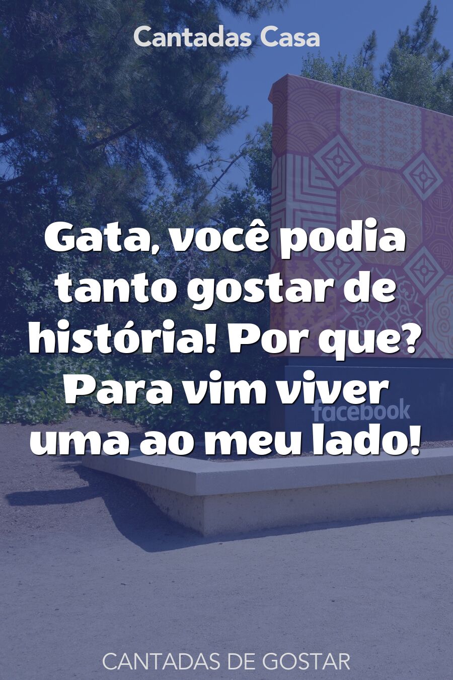 gostar cantadas