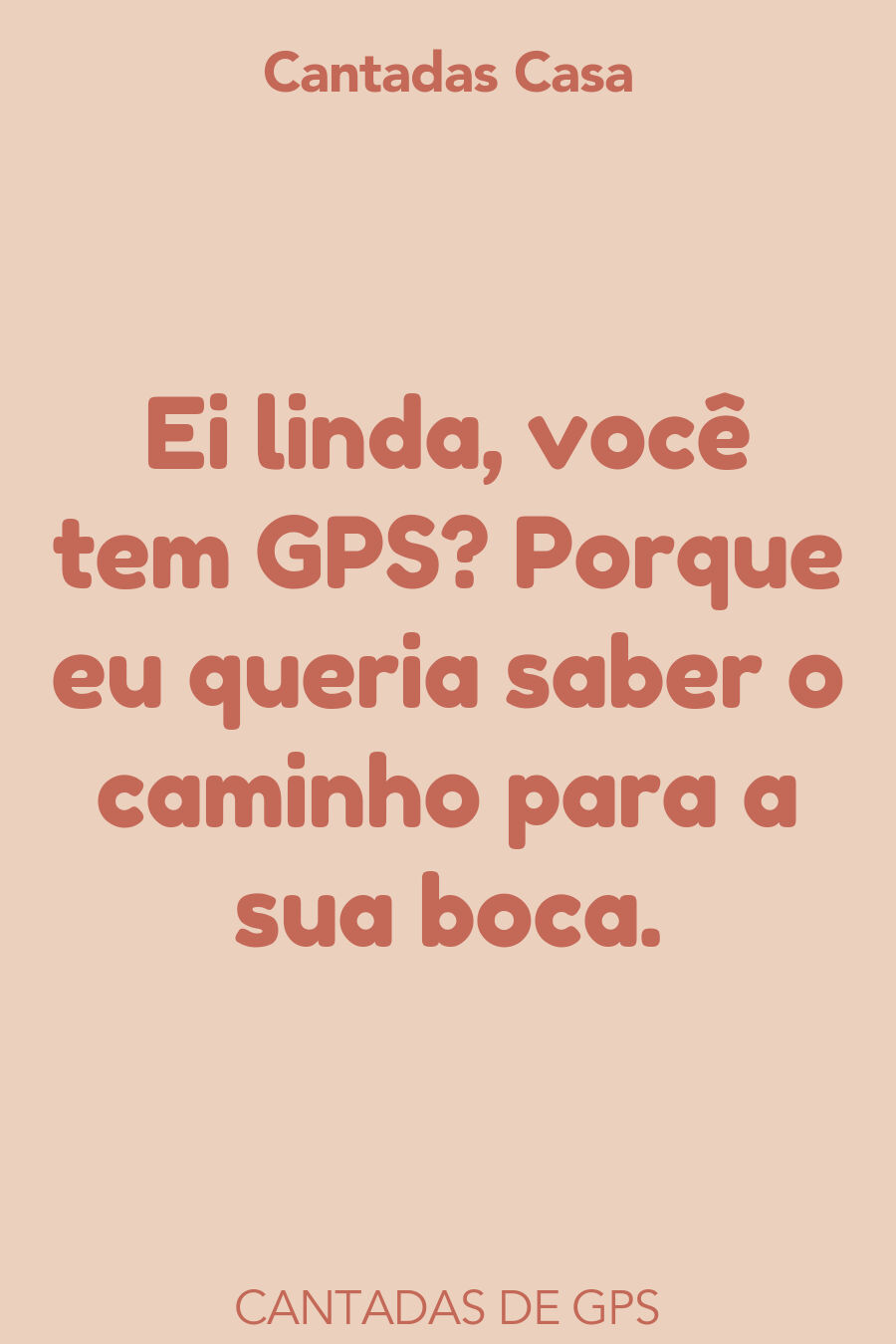 gps cantadas