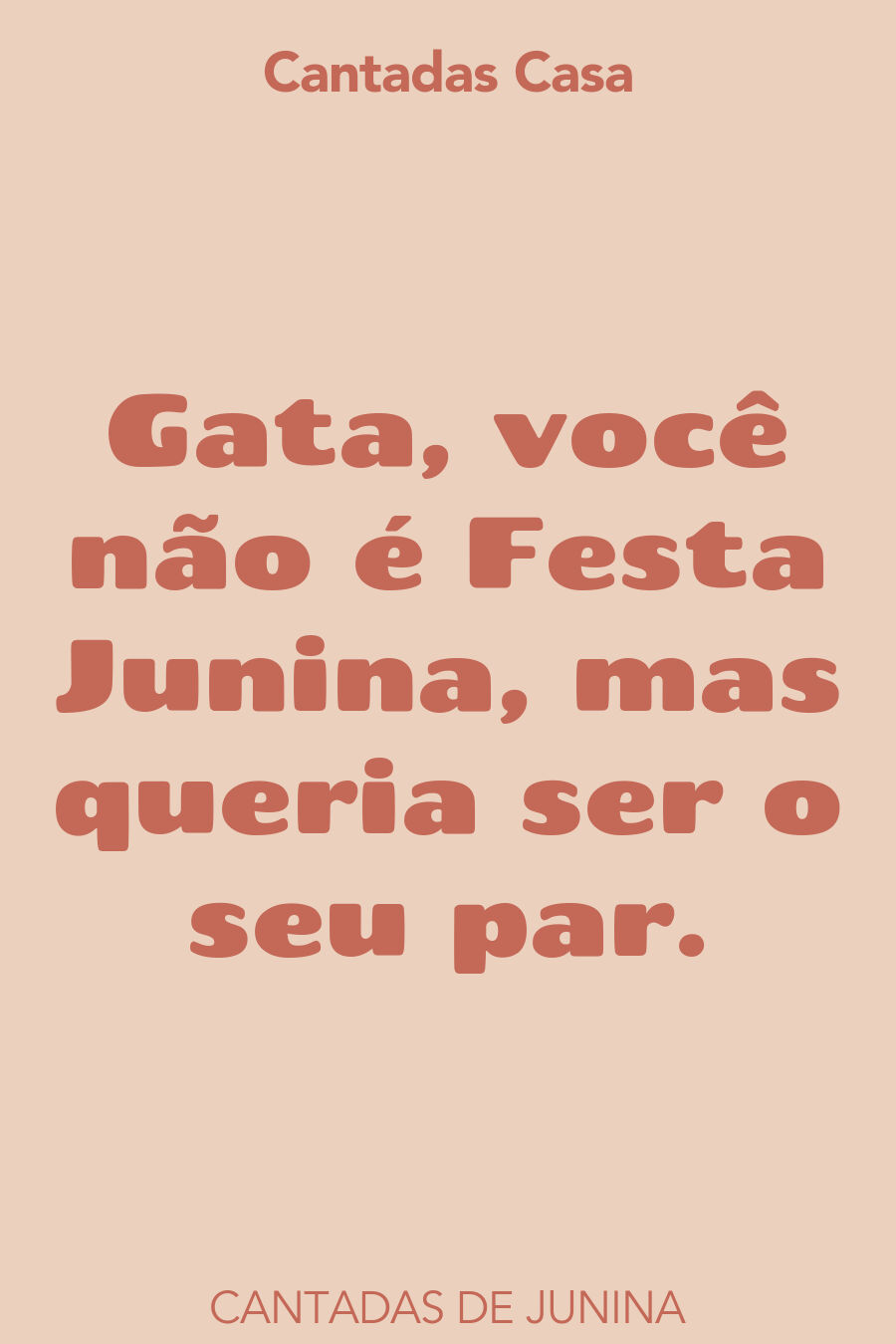 junina cantadas