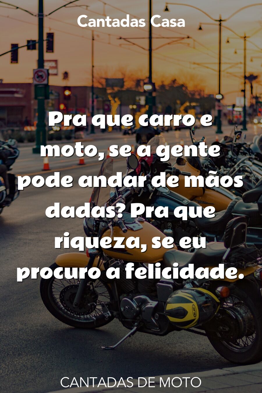 moto cantadas