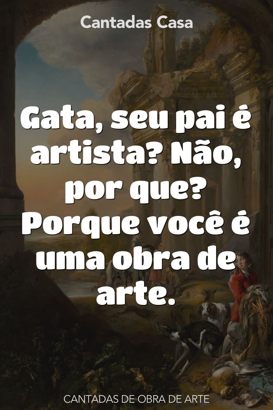 obra de arte cantadas