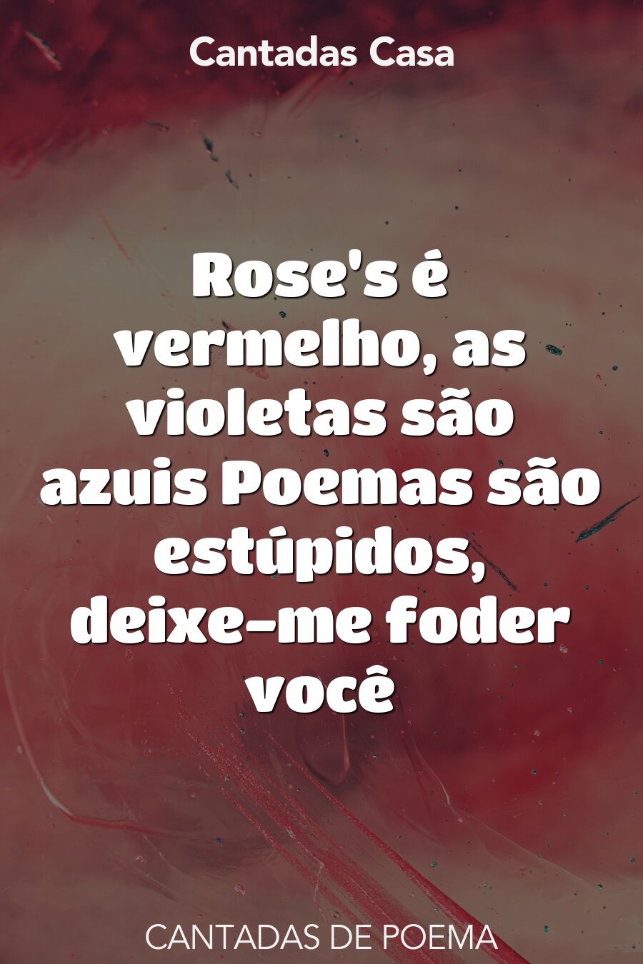 poema cantadas