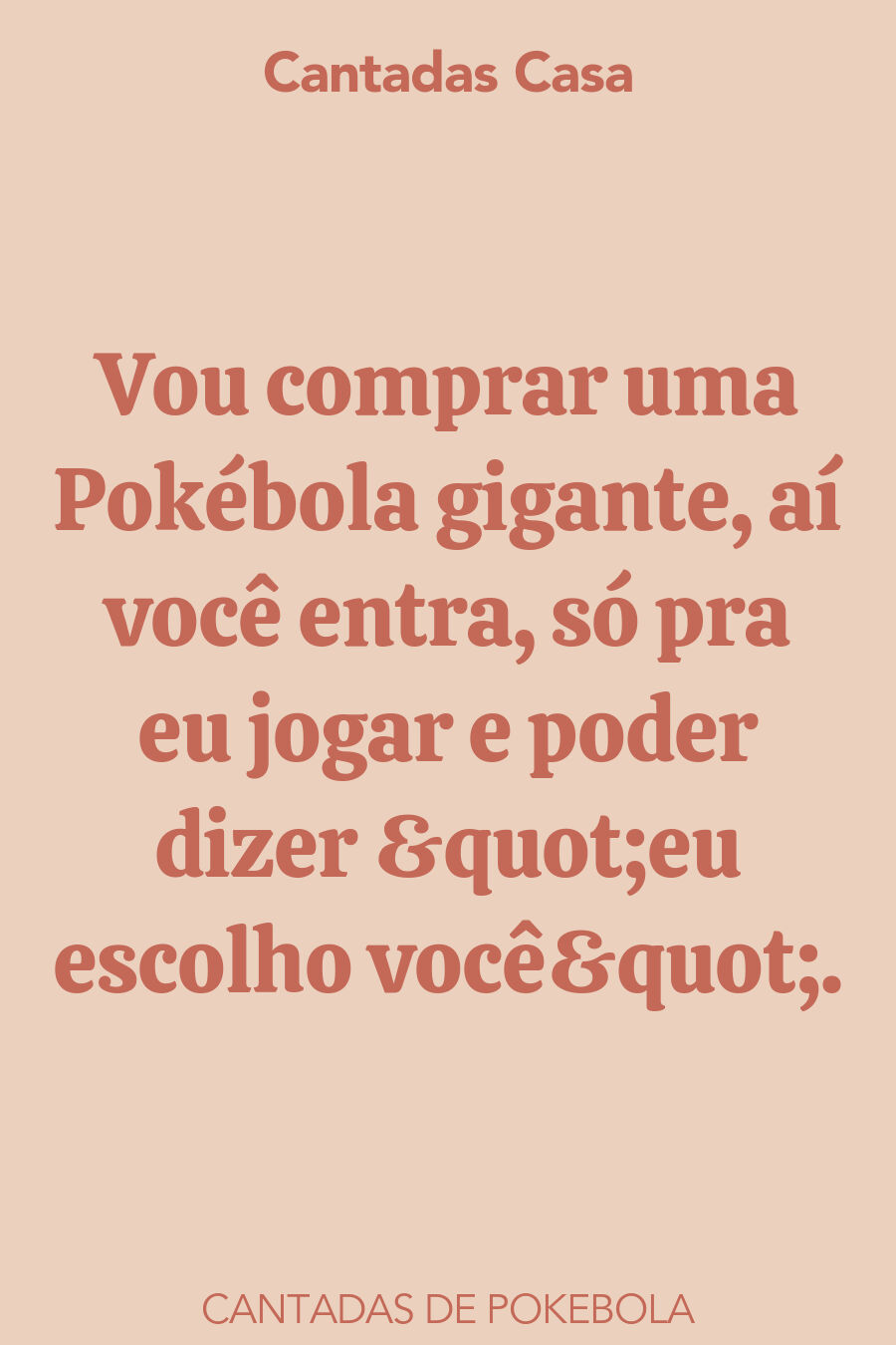 pokebola cantadas