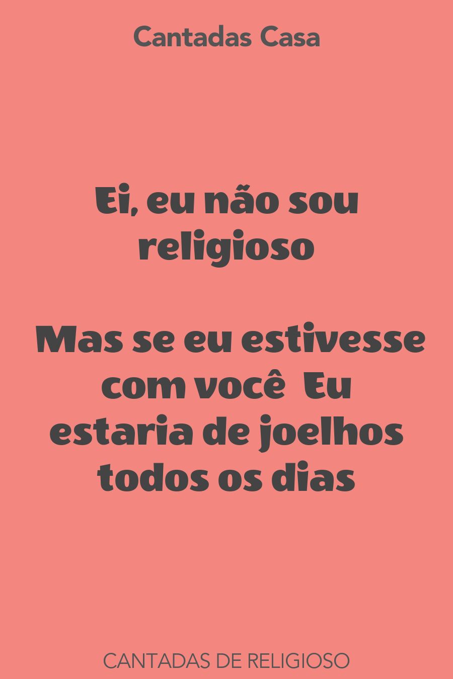 religioso cantadas