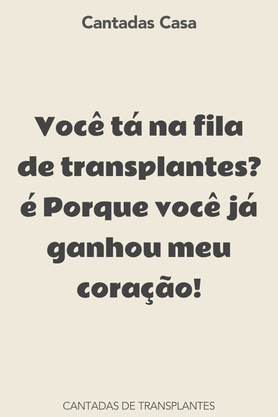 transplantes cantadas