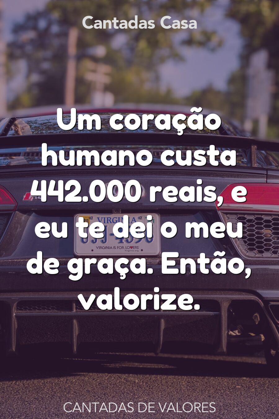 valores cantadas